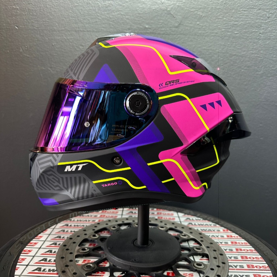 MT Targo S Brik C8 Şeffaf Vizörlü V-14b Kapalı Kask Mat Renk