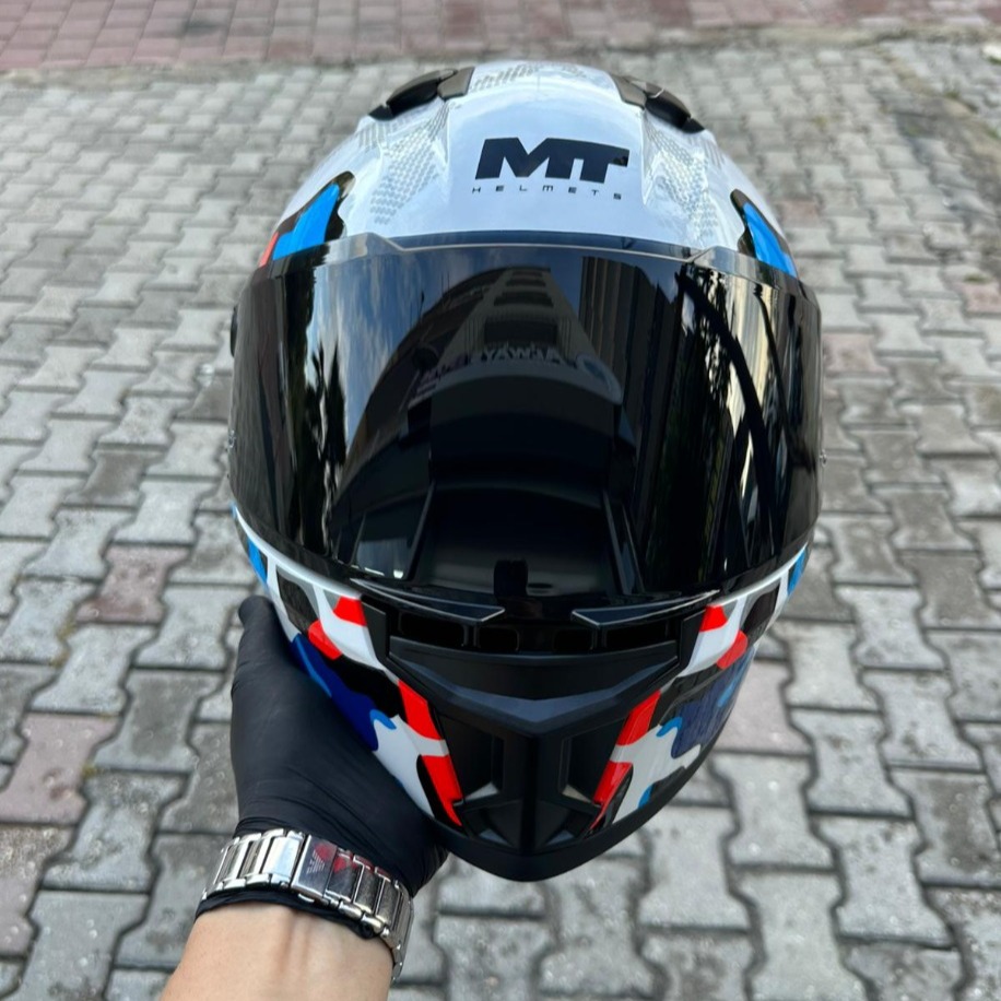 Mt Stinger 2 Yozu A7 Parlak Kapalı Kask
