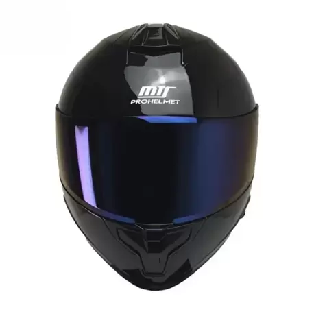 MTS X-340 FULL FACE GÜNEŞ VİZÖRLÜ KASK (PARLAK SİYAH)