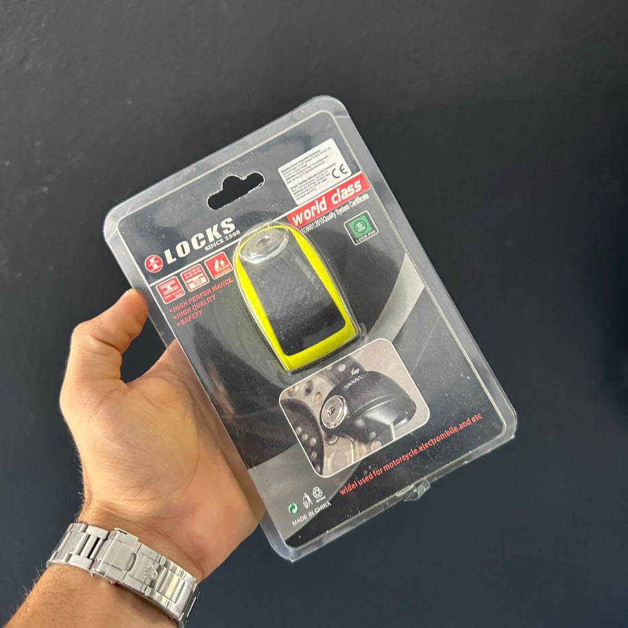 LOCKS MOTOSİKLET DİSK KİLİDİ