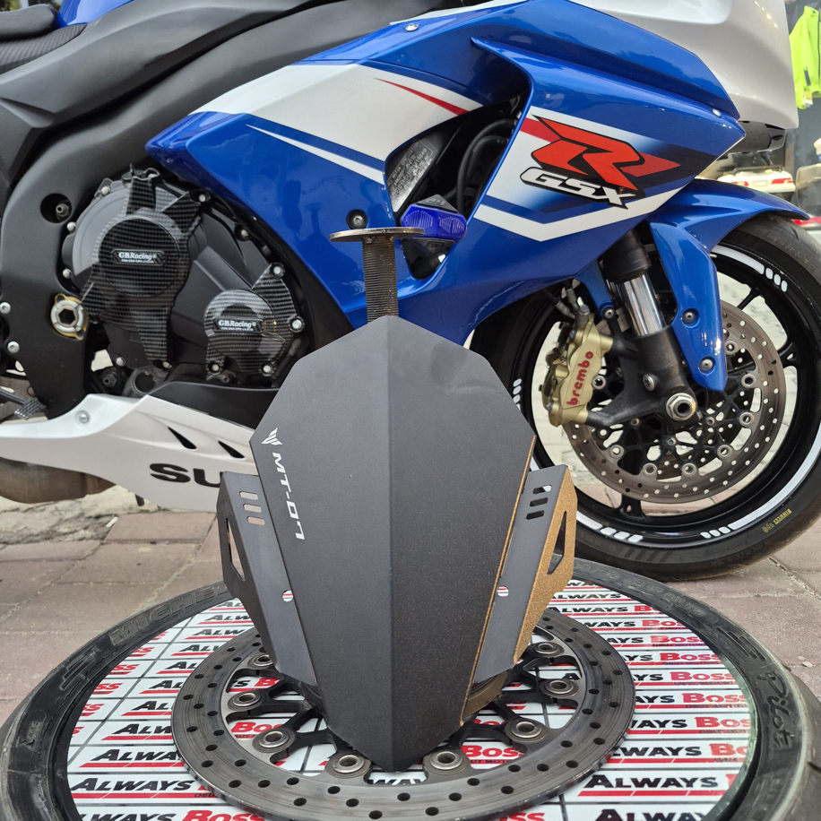 Motosiklet Alüminyum Cnc Rüzgar Siperlik MT07-FZ07 2018/21 Uyumlu Bağlantı Aparatı Motor