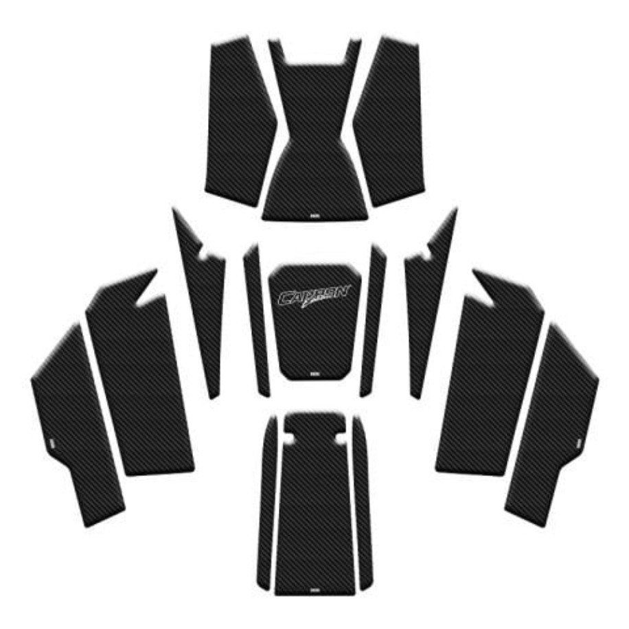 HONDA ADV 350 2023-2025 UYUMLU TANK PAD SET