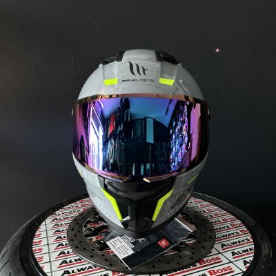 MT Helmets Kask MT Stınger A12 Parlak Nardo Gri