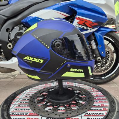 Axxis DRAKEN S SONAR E7 MATT BLUE