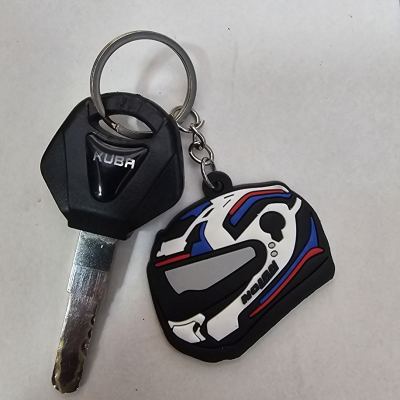 Kask Figürlü Anahtarlık
