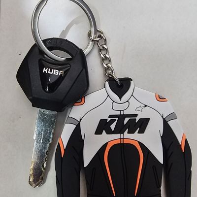 KTM Motorcu Ceketi Figürlü Anahtarlık